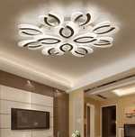 Efektowna lampa sufitowa led 95cm, plafon, pilot