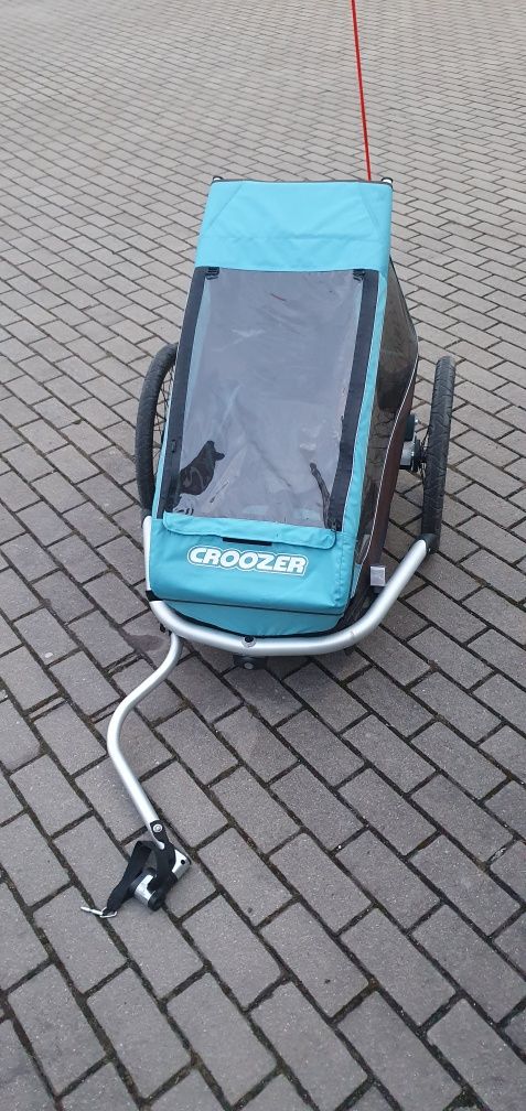 Przyczepka rowerowa Croozer Kid 1 z amortyzacją