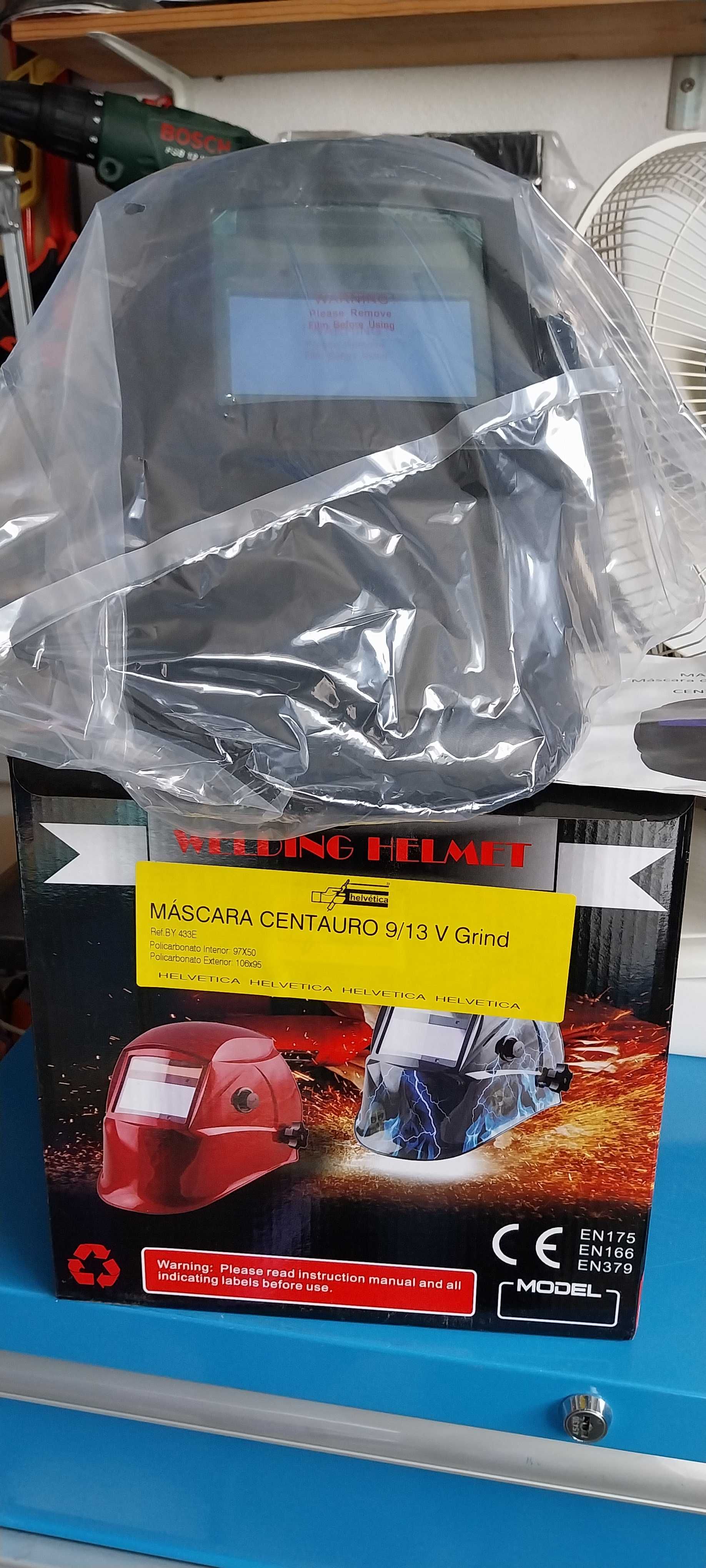 Maquina Soldar VEVOR INVERTER MIG-250 + mascara