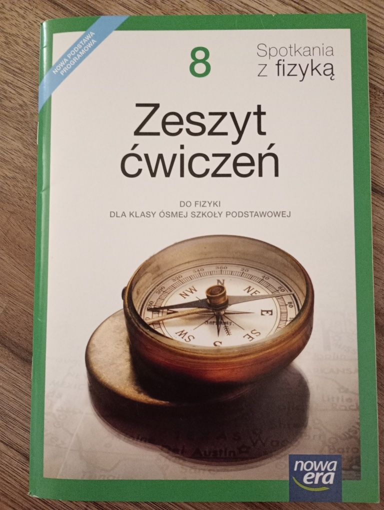 Nowy zeszyt ćwiczeń do fizyki dla klasy ósmej szkoły podstawowej