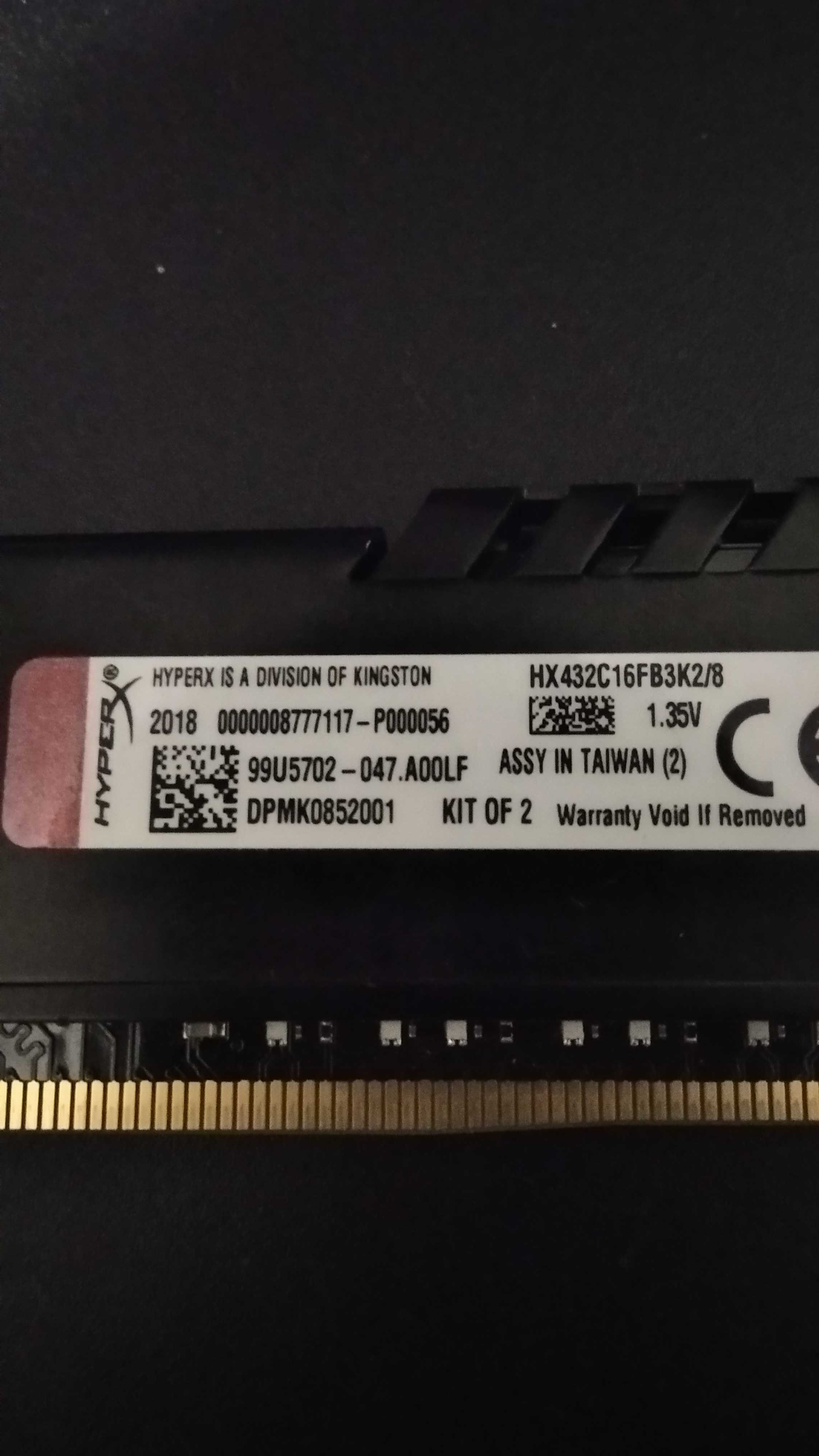 Pamięć RAM Hyperx Fury ddr4 1x4gb 3200mhz