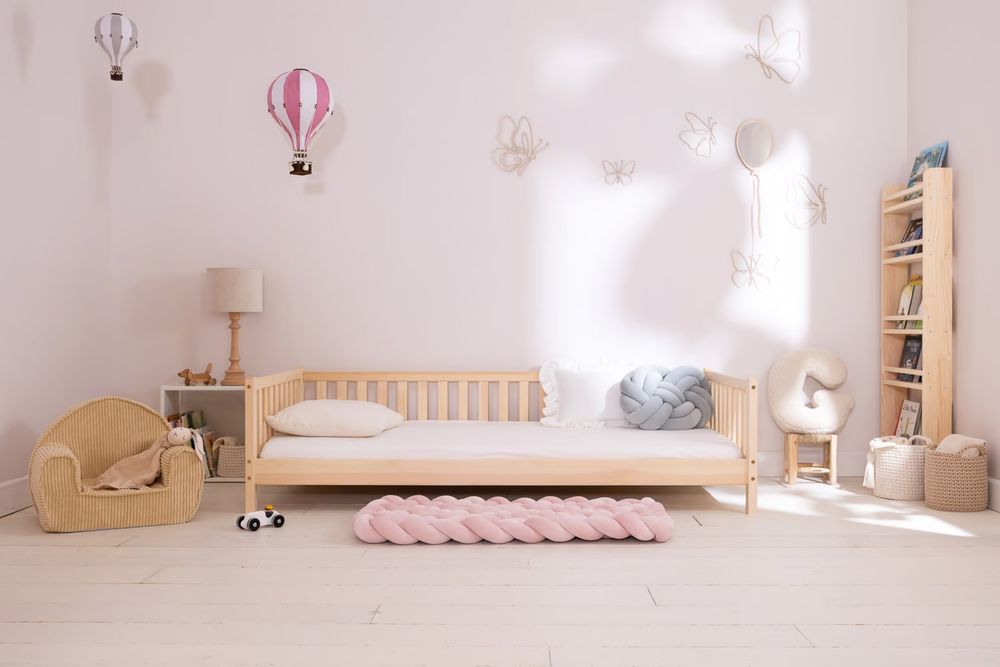 Cama de criança Dakar BRANCA 80x160 | Mon Lit Cabane