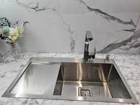 Мойка для кухни Platinum, нержавеющей стали, 78*43/23 см.