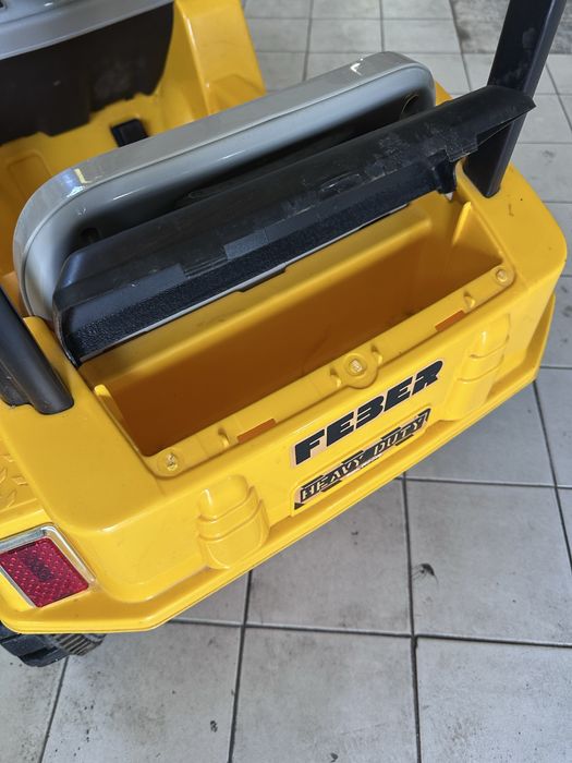 Escavadora eletrica 12v feber criança