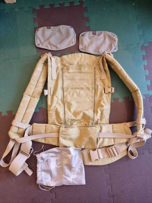 Ерго-рюкзак Love & Carry + Naturiou ONE Organic baby carrier Арахіс