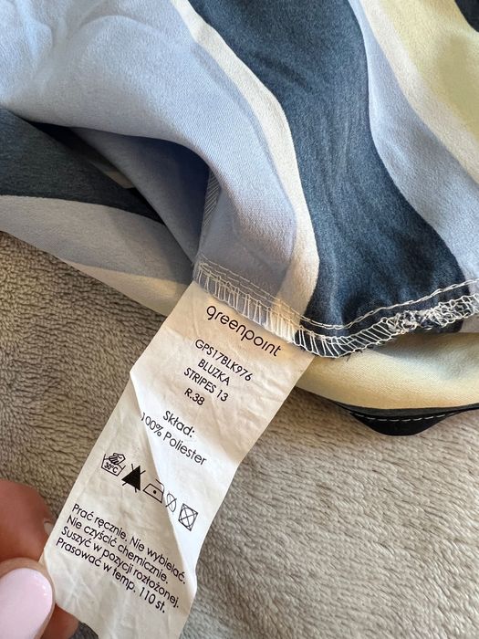 Koszula / koszulka / bluzka / top bez rękawów / bezrękawnik w paski