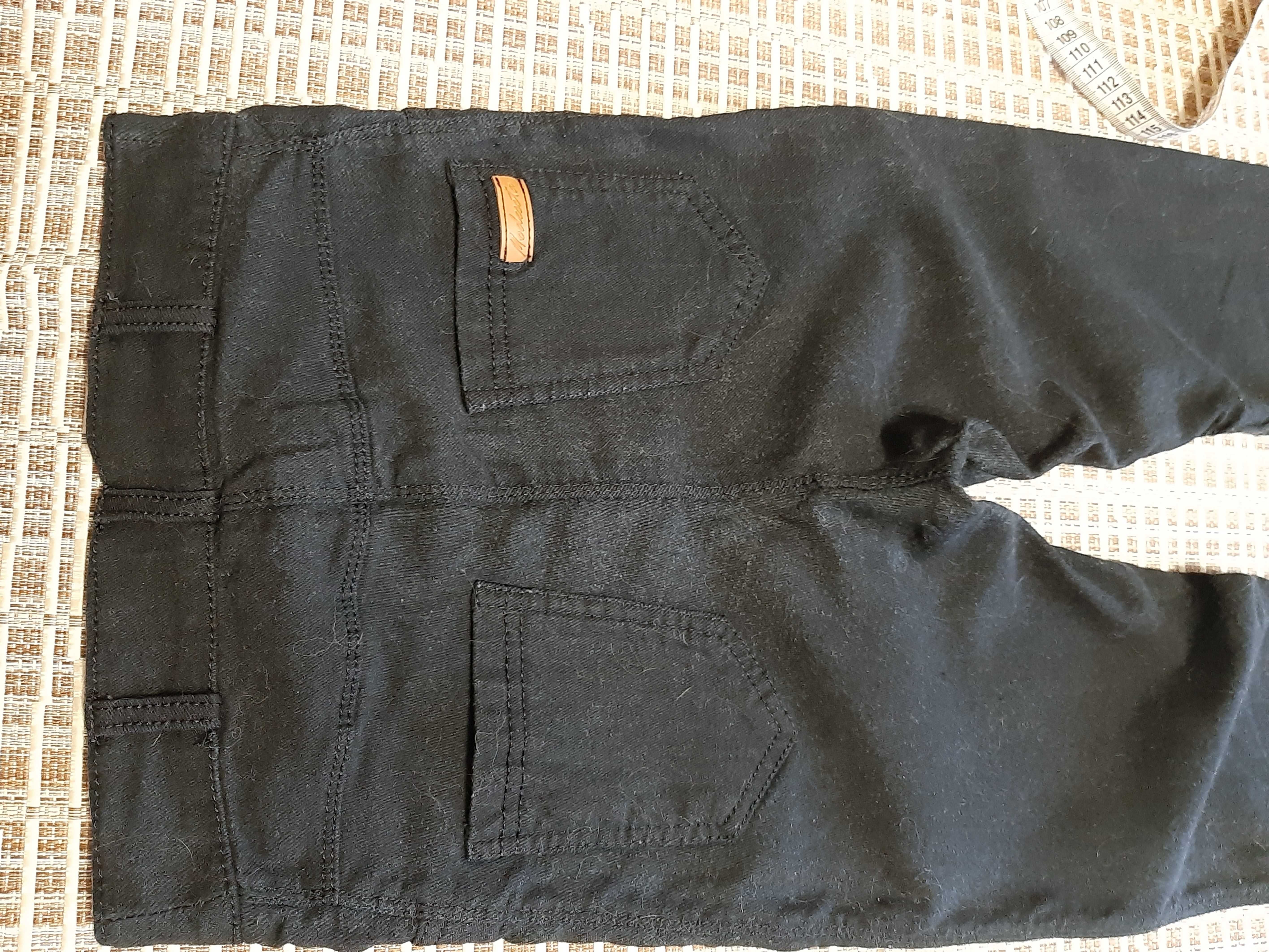 Облегающие чёрные брюки. 10-12 лет