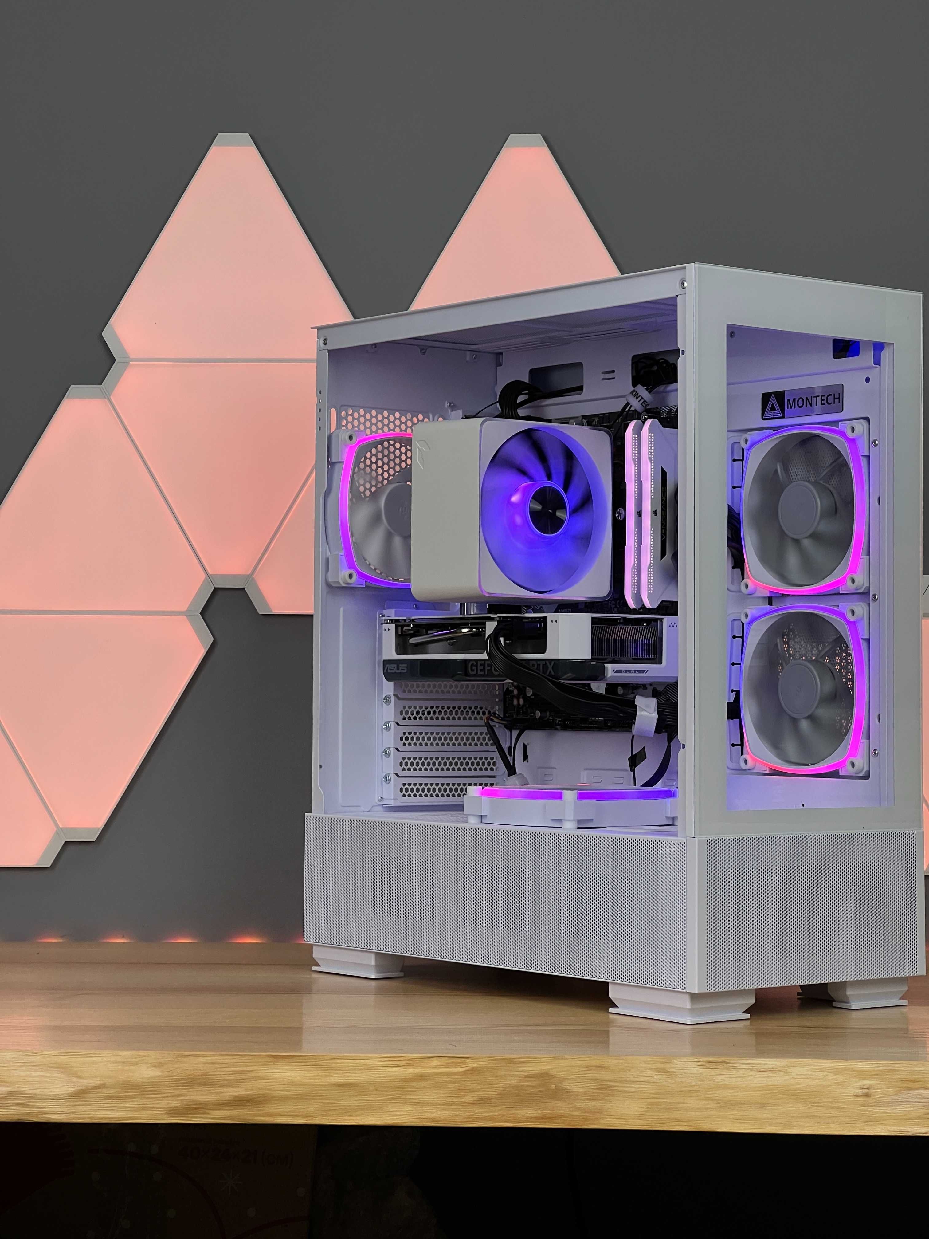 Ігровий ПК R5 5600X\B550M\2x16GB\M.2 1TB\700W\RTX 4060\APNX KLAVAcomp