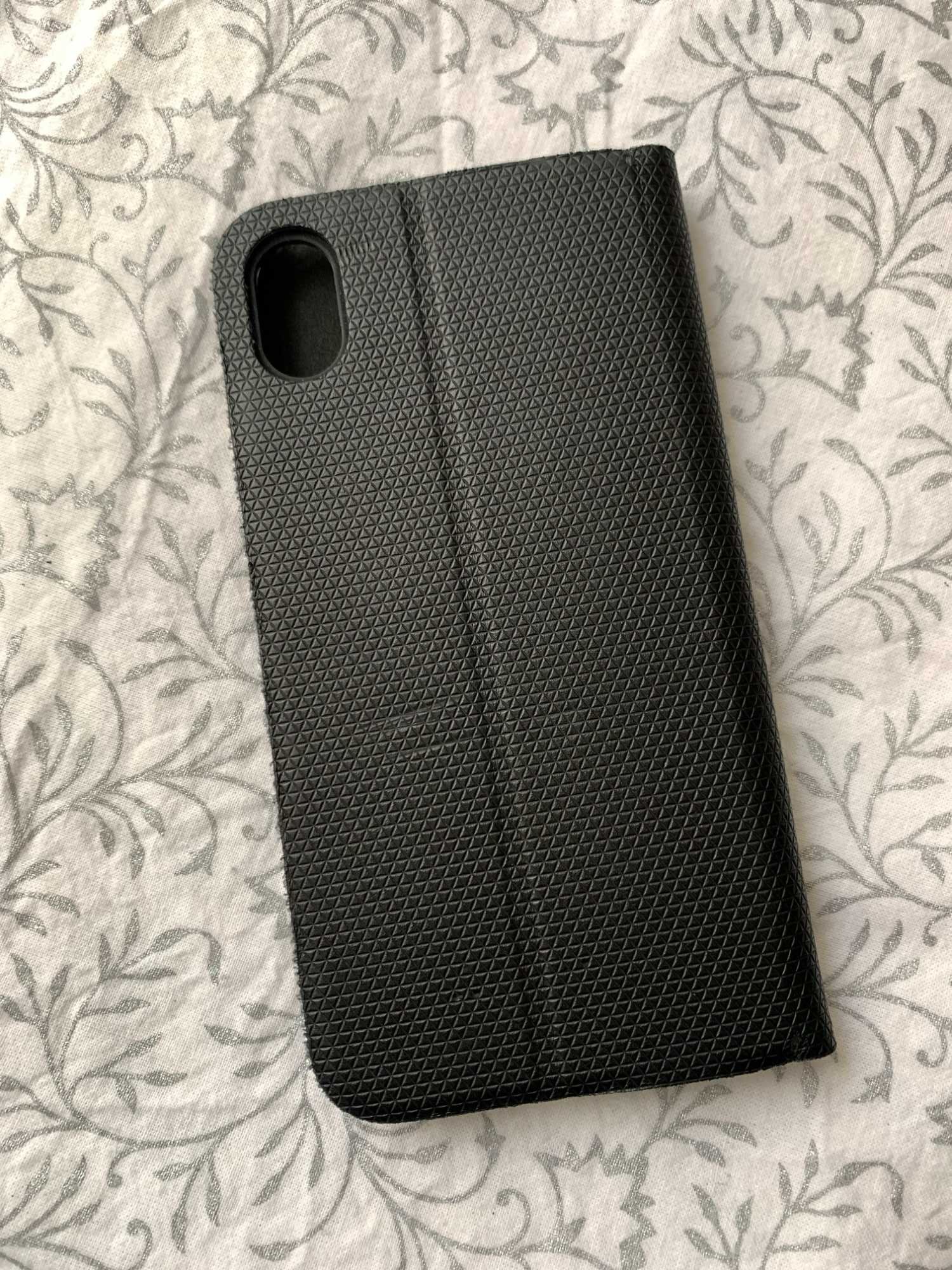 Futerał Iphone XR case booklet Black Rock z klapką magnetyczny etui