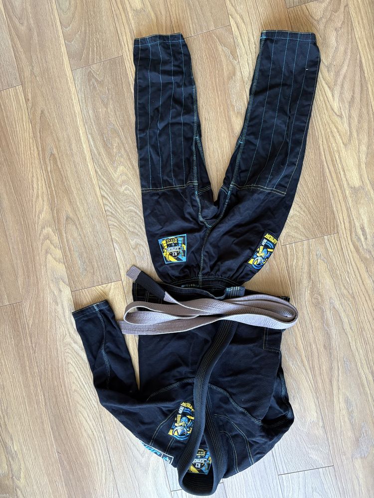 Kimono do BJJ K2 dla dzieci plus plecak GROUND GAME -