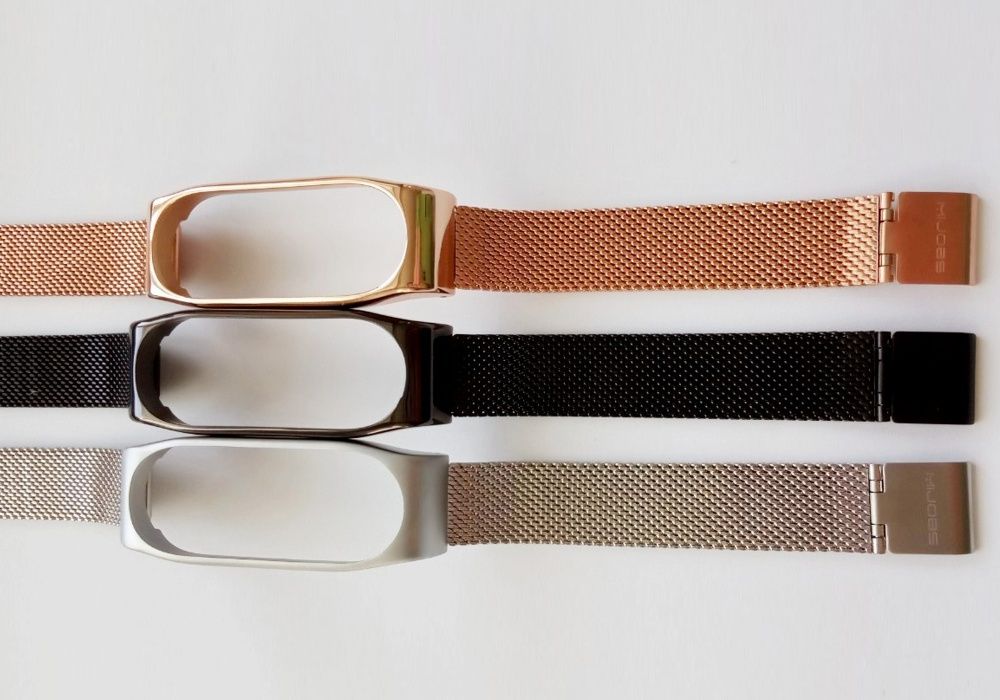 Металлический ремешок Xiaomi Mi Band 3/4 MiBand 3/4 ми бенд 3/4