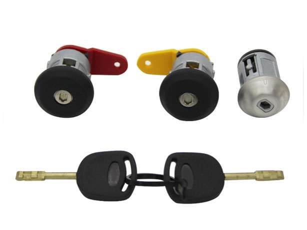 Canhões Portas Ignição + Chaves Ford Fiesta KA Escort (NOVO)