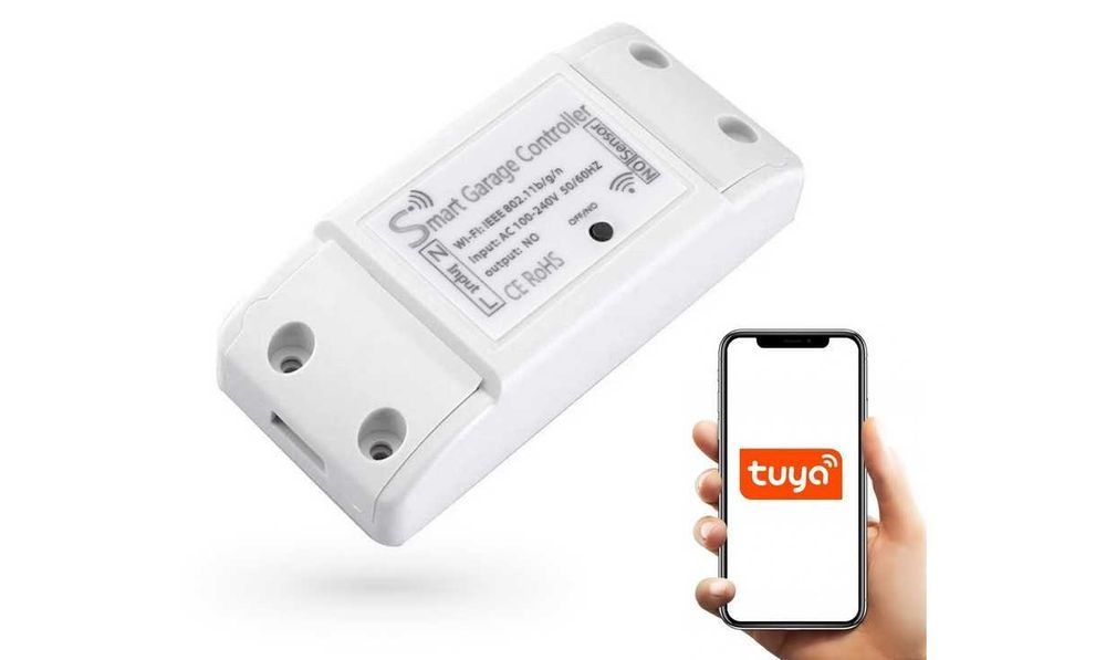 Sterownik Brama Garaż Czujnik Otwarcia Tuya Smart Wifi