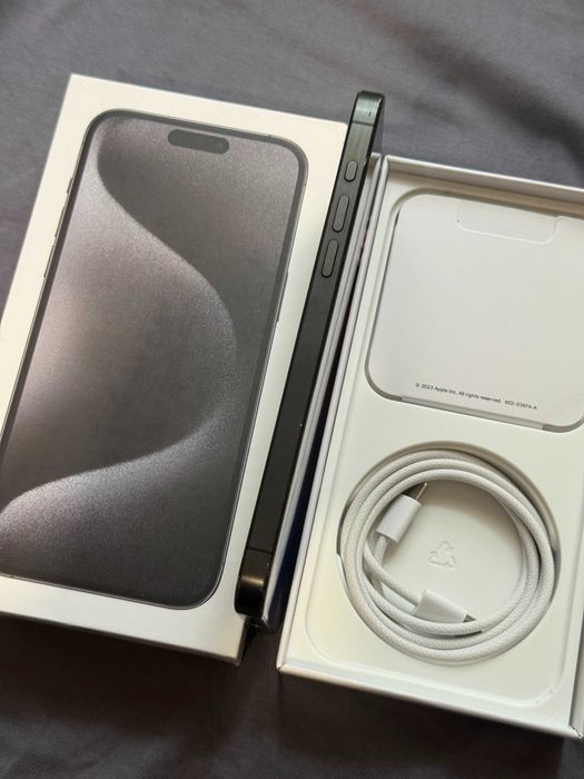 Iphone 15 Pro Max black 256 gb
