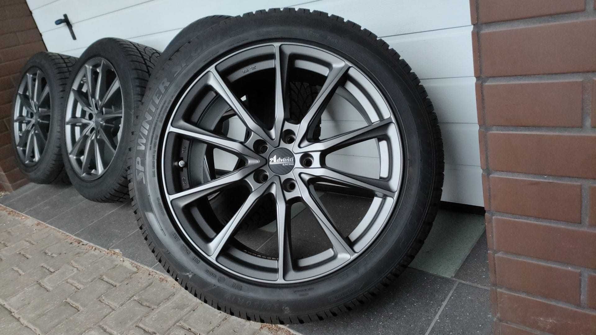 Koła 19' 5x112 opony 235/50/19 Audi Vw Mercedes Seat Skoda TPMS OL1199