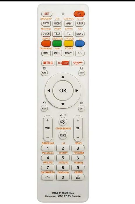 Comando TV Universal RM-L1130 - Controle Remoto