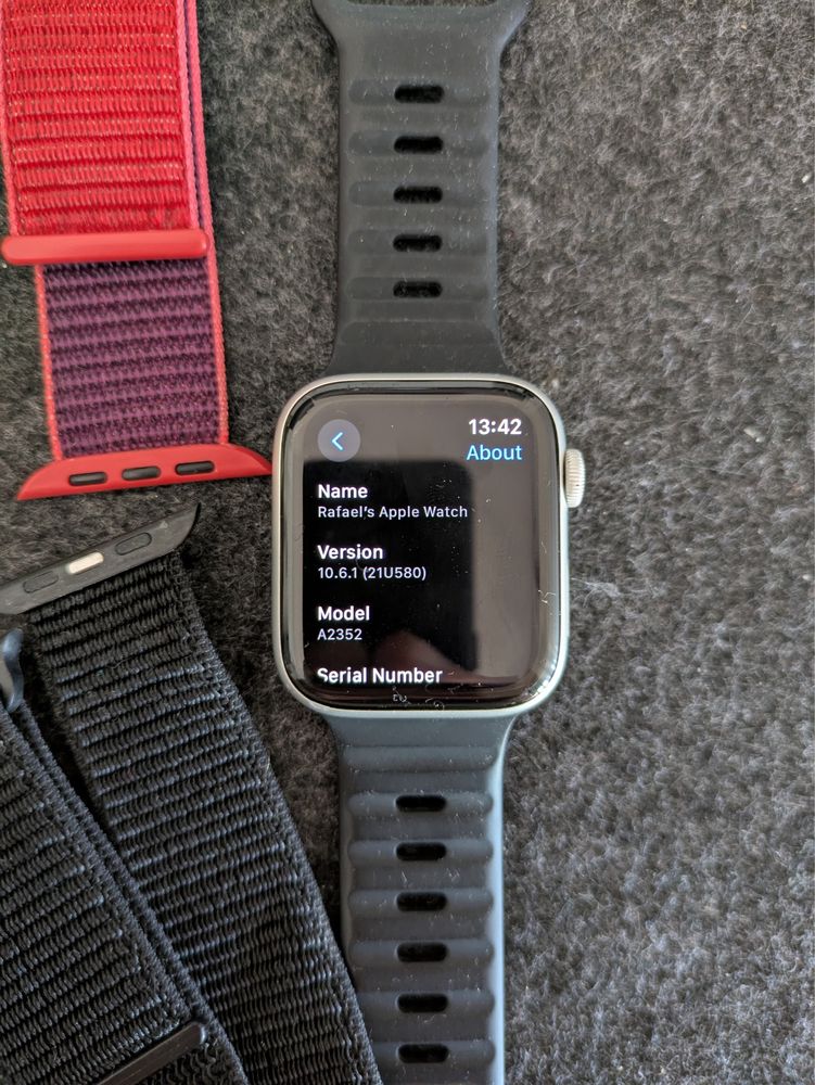 Apple Watch SE com acessórios