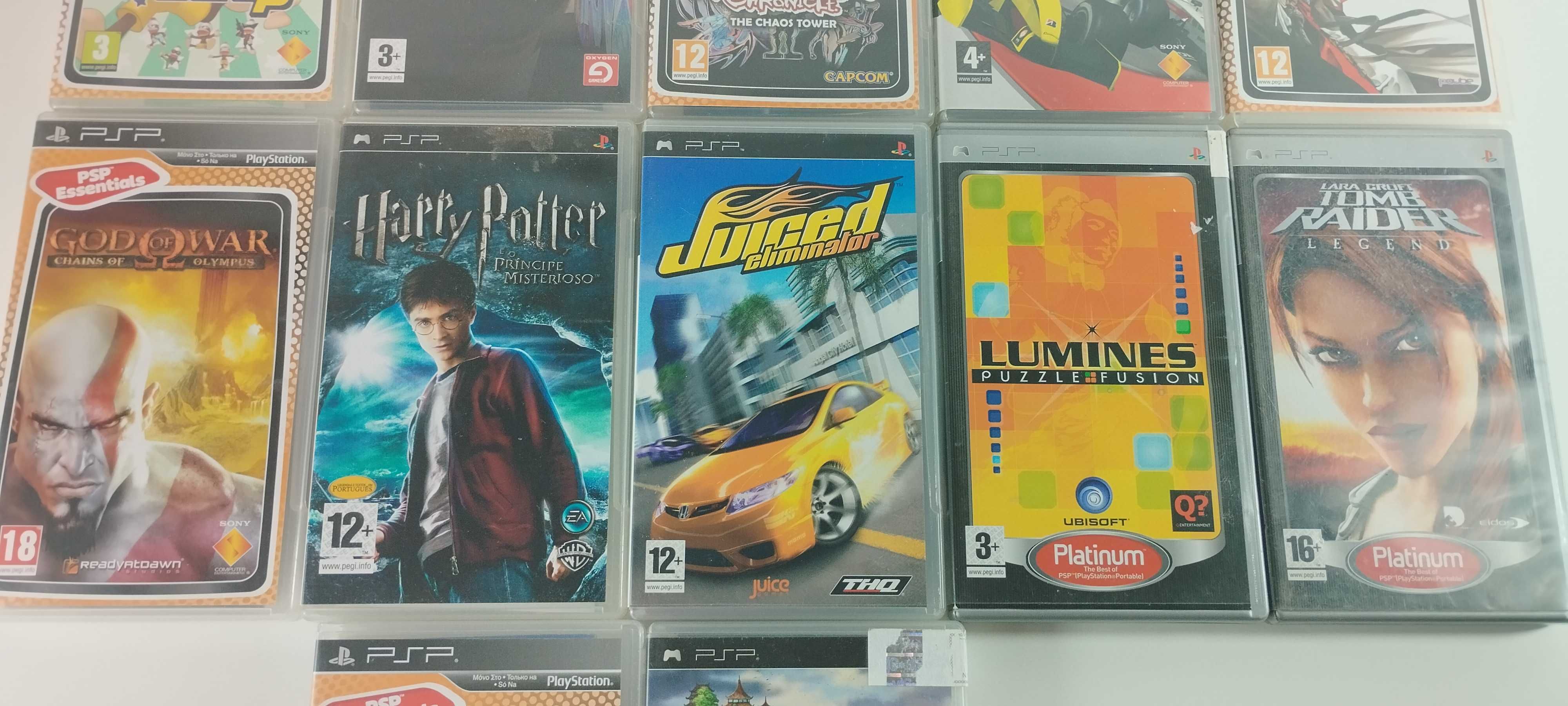 Lote Jogos Playstation Portable PSP