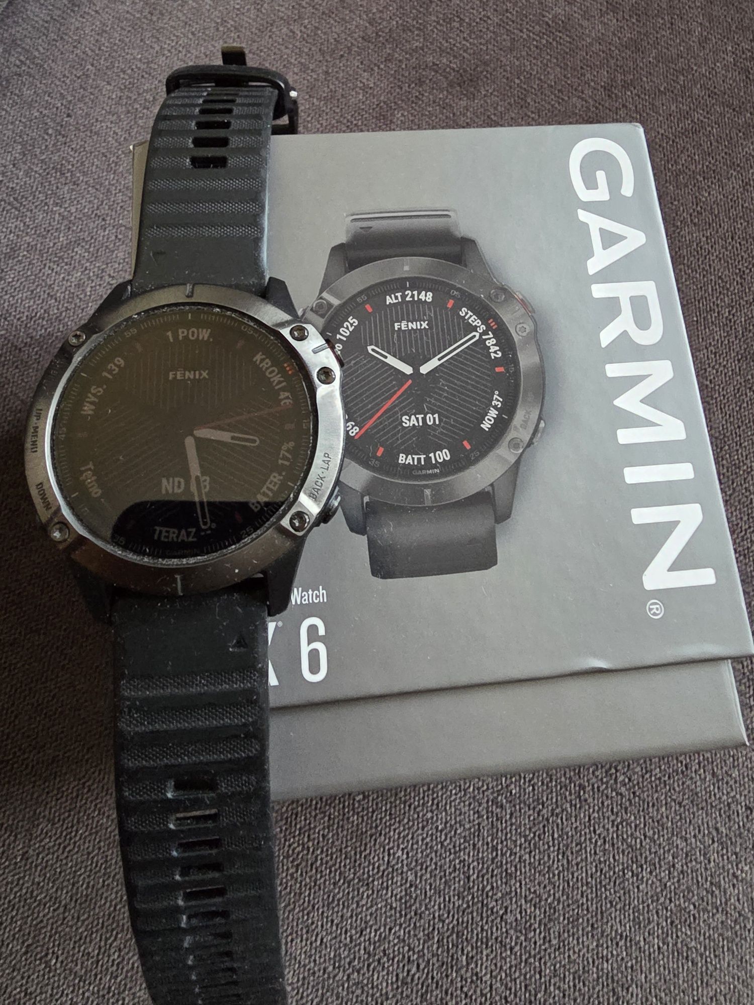 Garmin Fenix 6 jak nowy