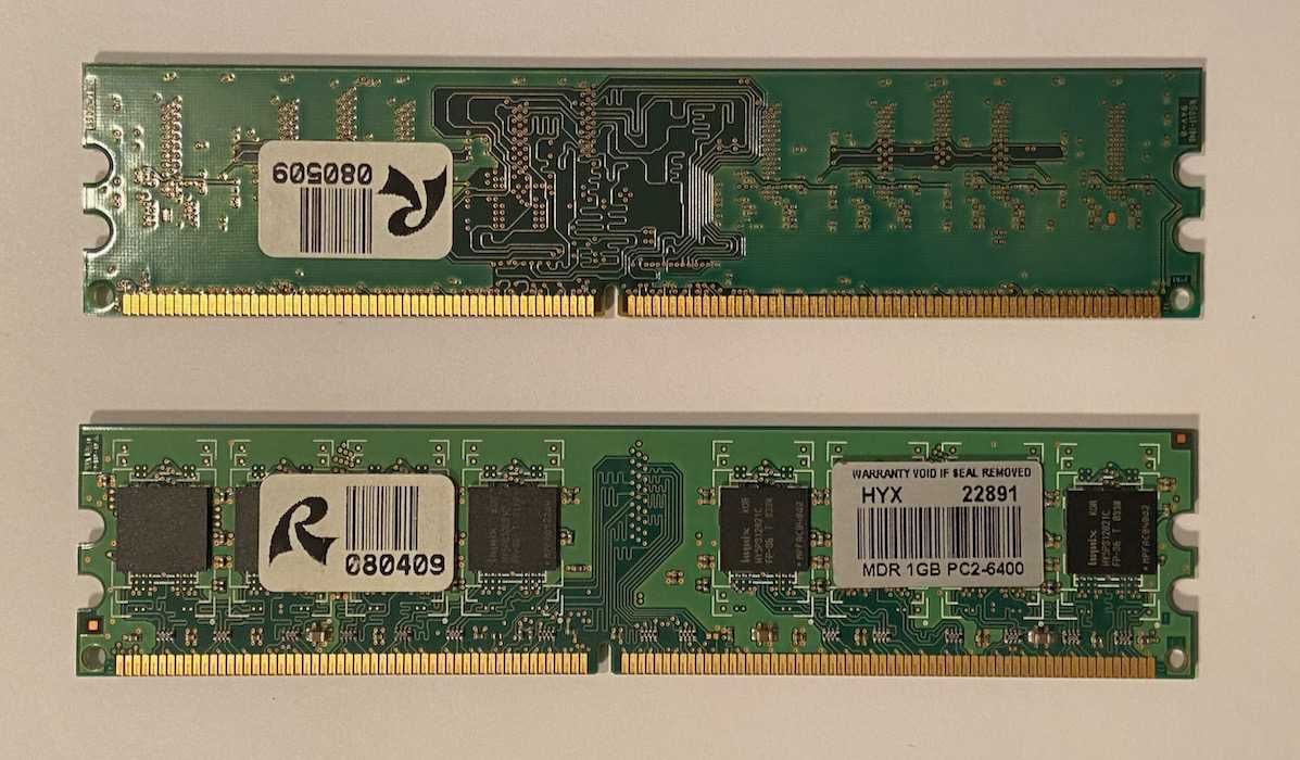 Оперативна пам'ять DDR2 Hynix по 1GB (2шт)