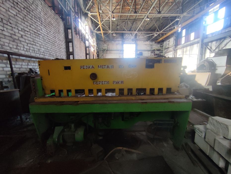 Ножиці гільотинні НА3218 (6,3*3150) Н3118 6,3х2000 НК3418; НД3316