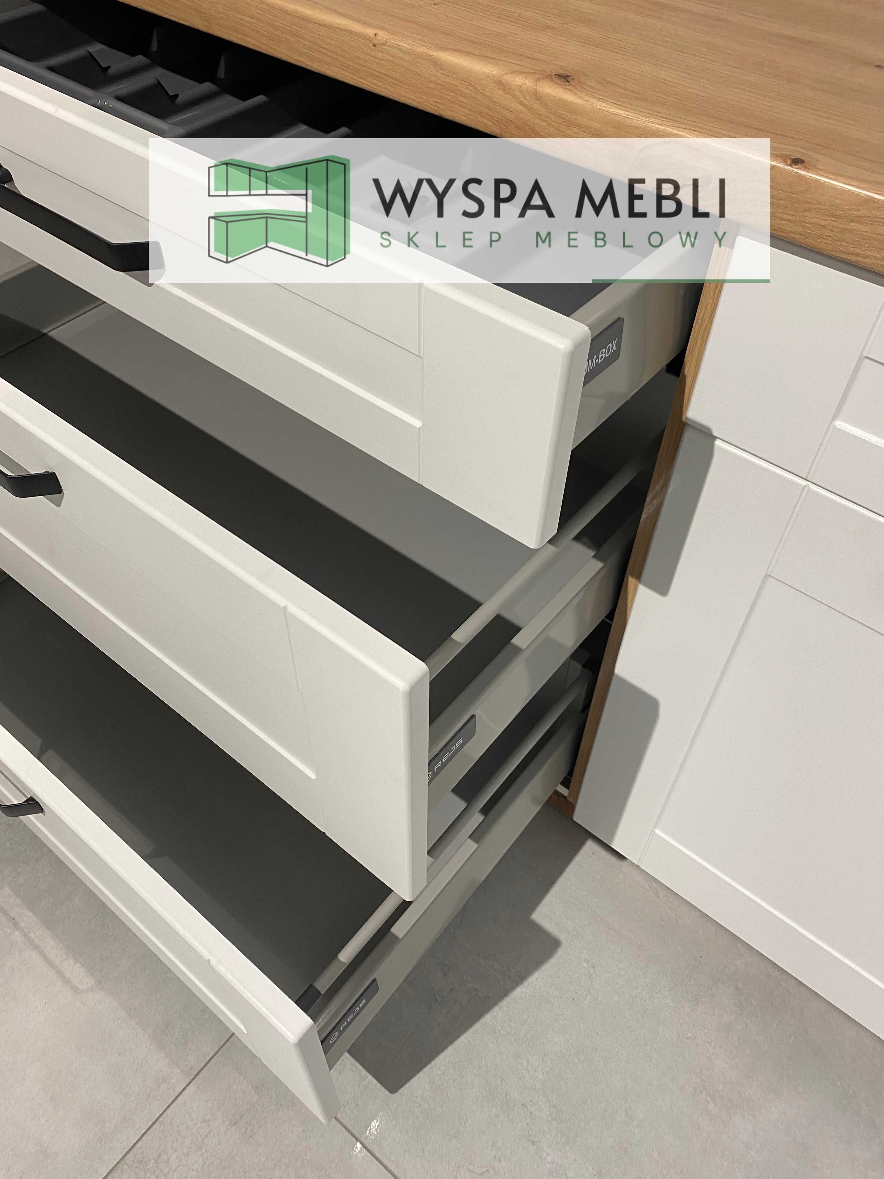 NOWA kuchnia narożna MDF 270x255cm meble kuchenne modułowe na wymiar
