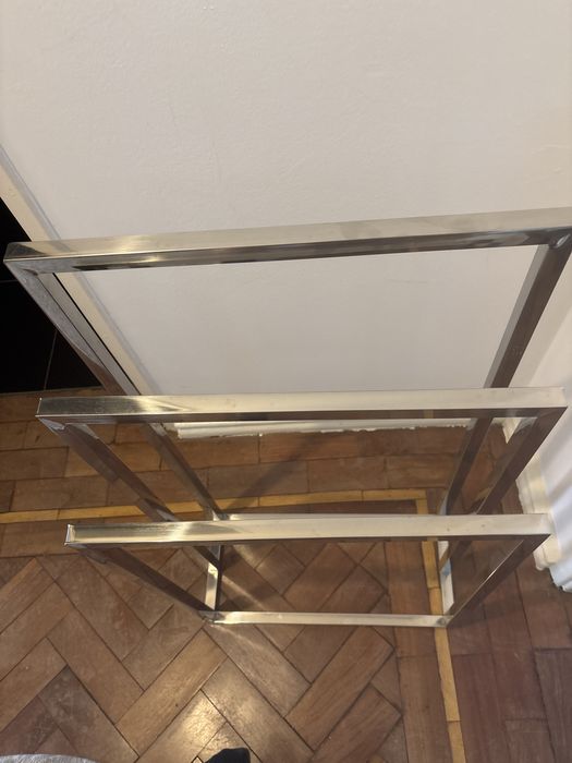 Toalheiro inox para toalhas