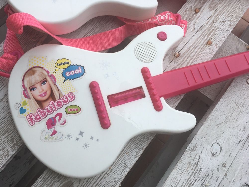 Gitara elrktryczna Barbie