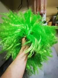 Peruka afro zielona