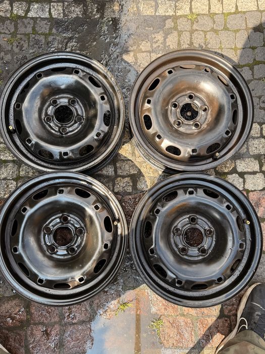 Felgi stalowe 14″ 5×100 VW Polo 9N Fabia I II Ibiza