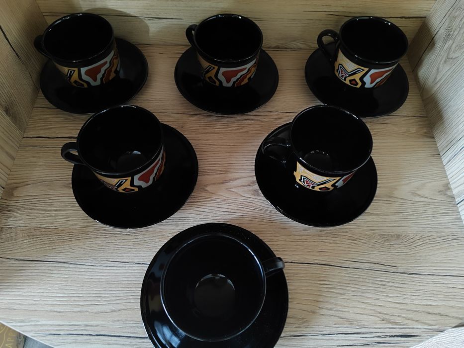 Zestaw Nowych Filiżanek do Kawy Herbaty Arcoroc FRANCE