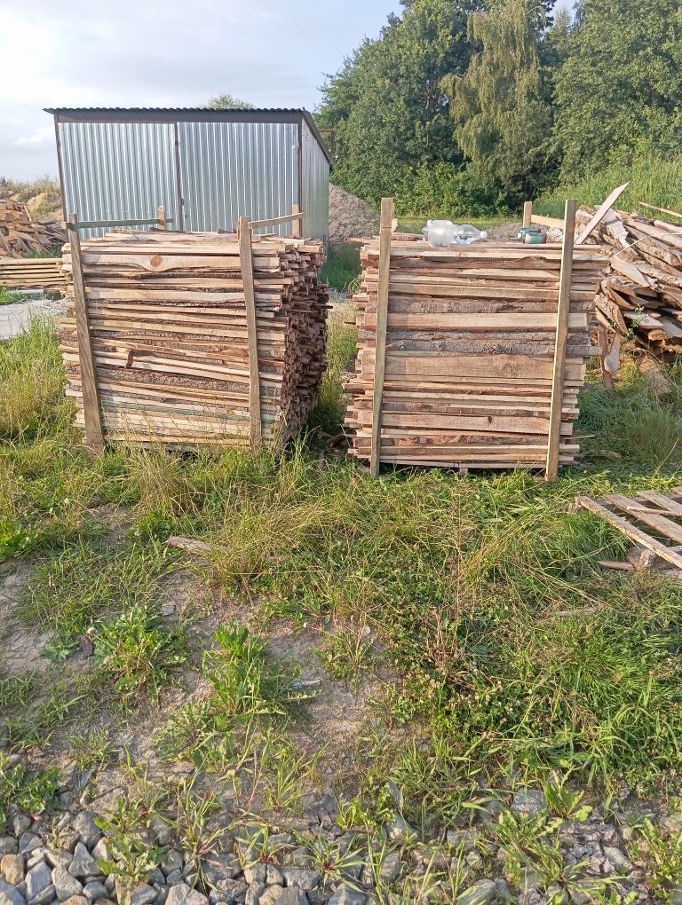 Okrajki na rozpałke.