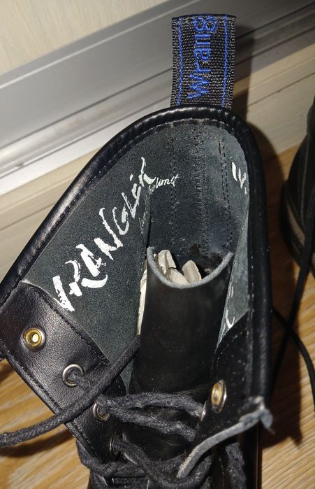 Чоловічі кожані ботинки Wrangler