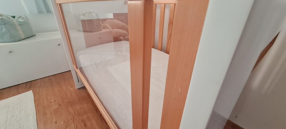 Berço cama de grades