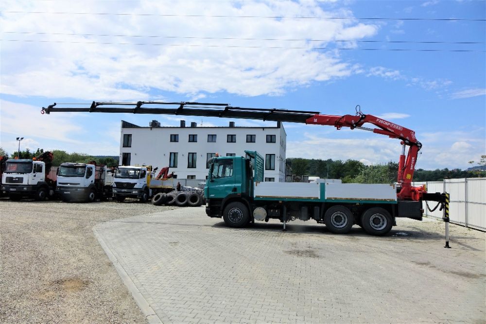 HDS 22m, Usługi dźwigowe HDS, transport ciężki, wynajem dźwigu 7 ton.