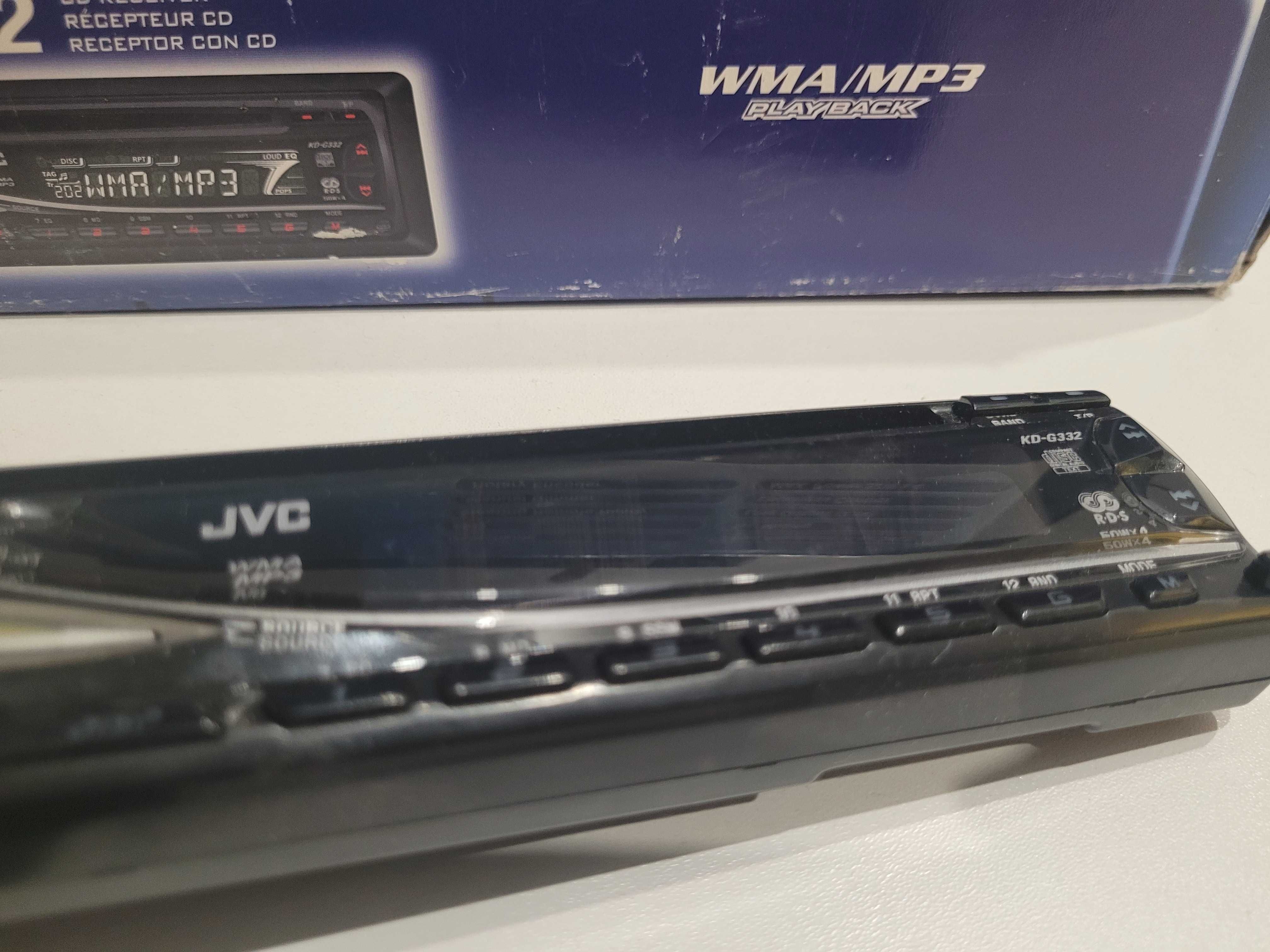 Jvc kd-g332 radio cd plus kostka iso