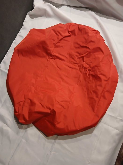 Pokrowiec przeciwdeszczowy na kosz rowerowy Nice'n'Dry czerwony