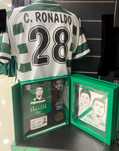 Caixa Cr7/Sporting edição limitada: Camisa/Livro/medalha/bilhetes...