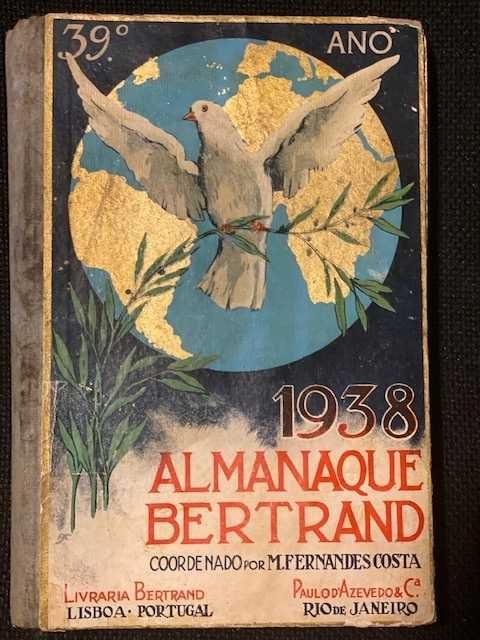 Livro Antigo – Almanaque BERTRAND 1938
