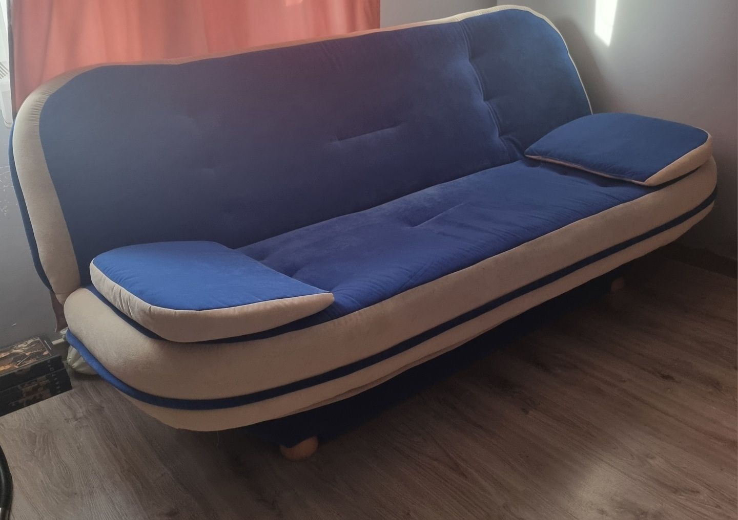 kanapa x2 rozkładane plus fotel gratis