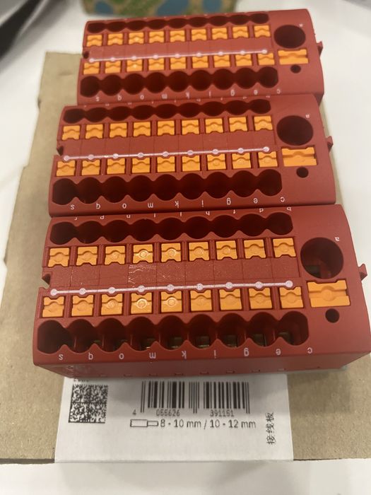 Blok rozdzielczy PTFIX 6/18X2,5-NS35 RD PHOENIX CONTACT