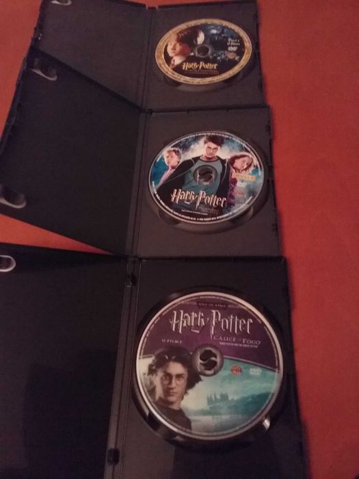 Harry Potter Ano 1, 3 e 4 dvd