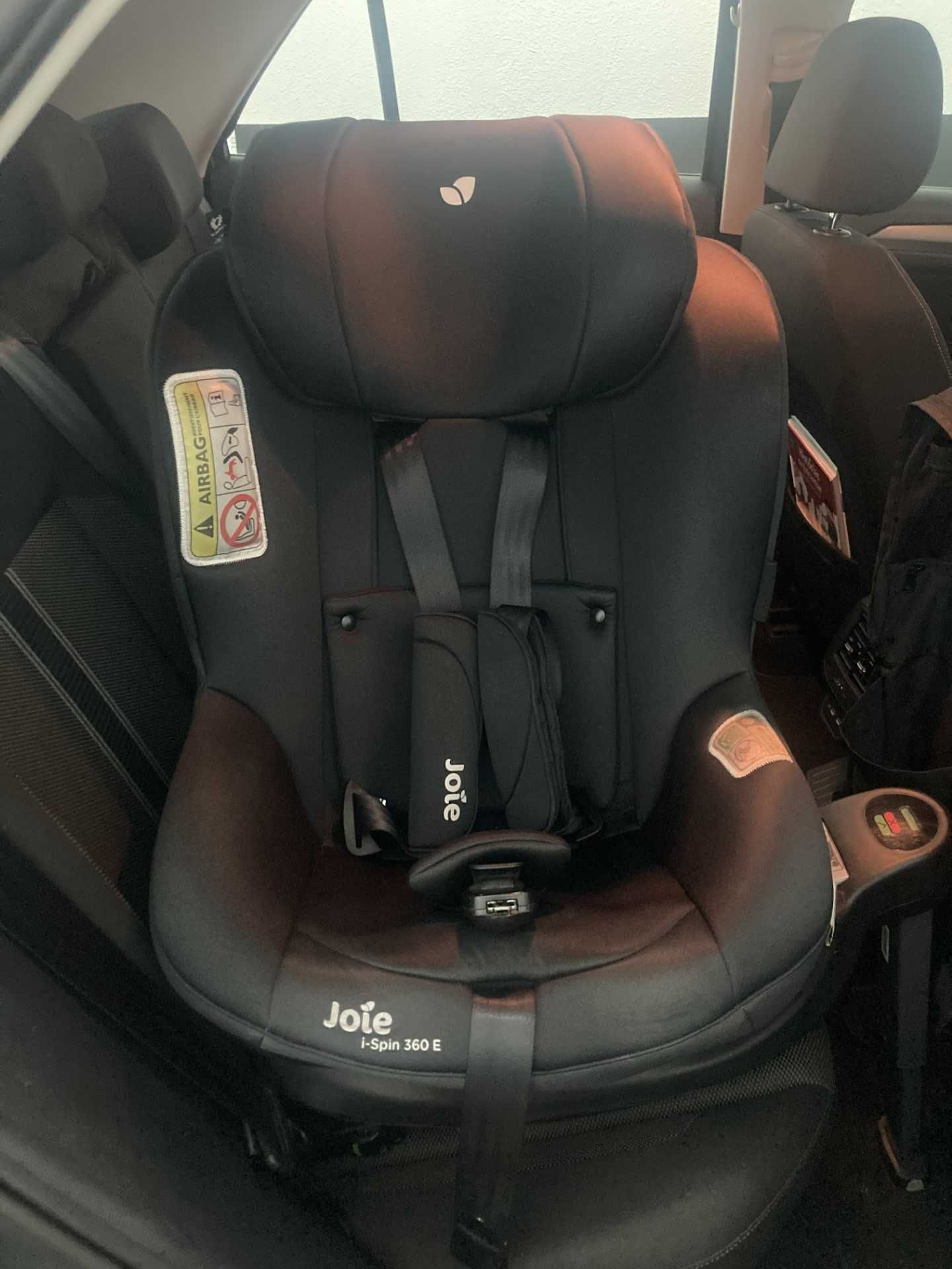 Cadeira Auto Joie 360 I-Spin E Coal em bom estado
