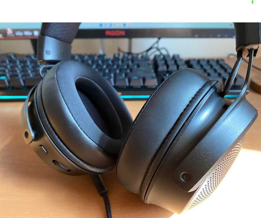 Амбушюры Razer Kraken Pro V2 V3 Nari Kitty Tournament Ultimate Green