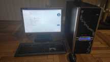 Комп'ютер Core2/3gb/9600GT/160+монітор Acer 1916w+клавіатура, миша