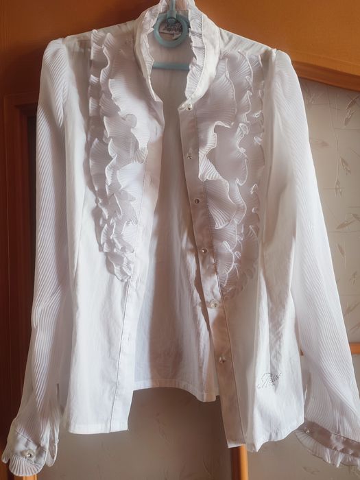 Блуза нарядная 1-2 класс 128