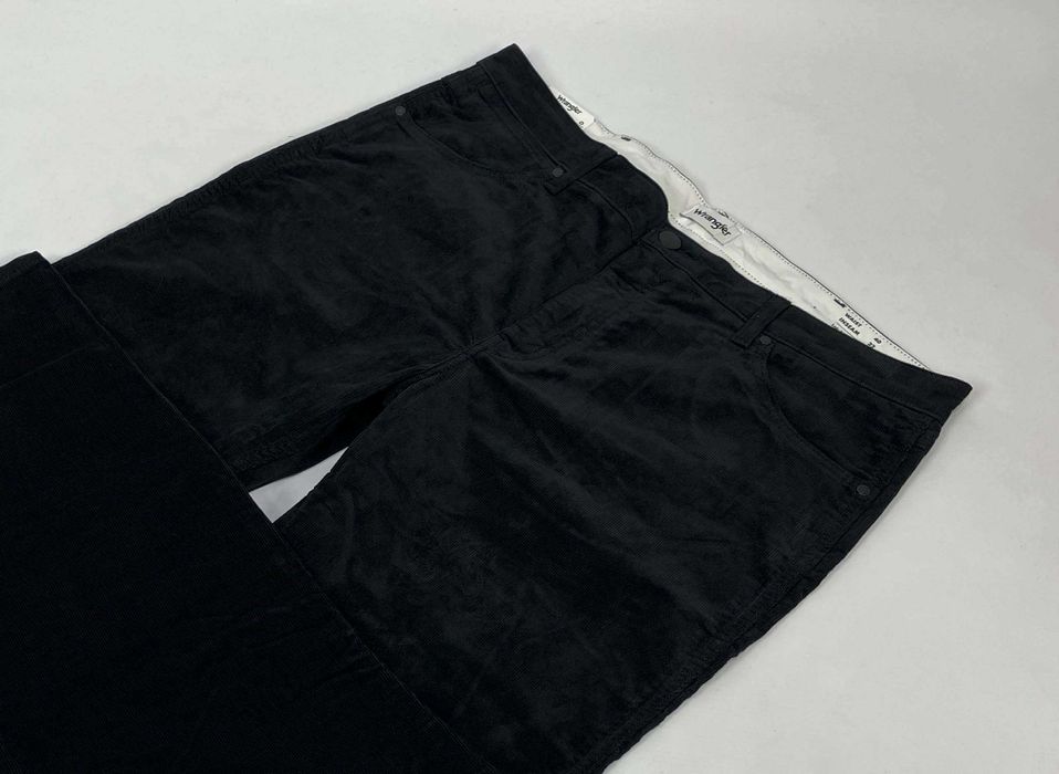 Spodnie męskie sztruks Wrangler Greensboro 803 Black W42 L34