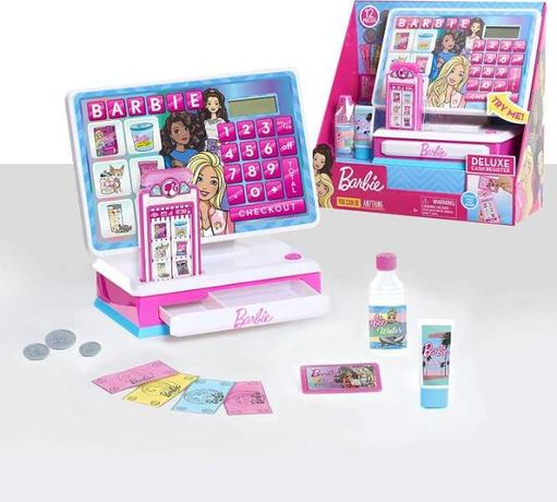 Barbie Барби кассовый аппарат deluxe cash register with sounds