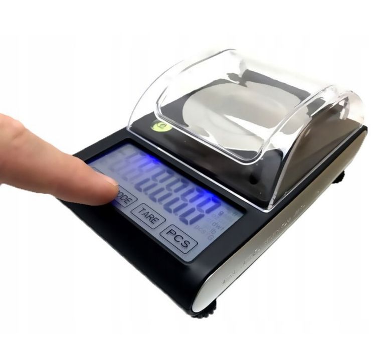 Waga Jubilerska Dotykowa 0,001G 50G USB Precyzyjna Złoto Karat