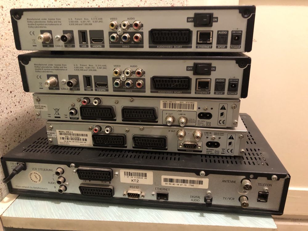 Dekoder Sat FHD Adb 3830cd Echostar Dbox